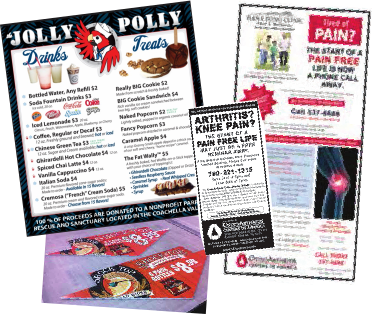 Large format print designer, press print large posters graphic designer.